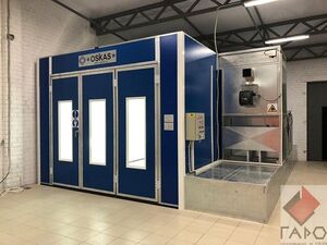 Покрасочная электрическая камера OSKAS Standart 6D-E (электрическая) Покрасочная электрическая камера OSKAS Standart 6D-E (электрическая)