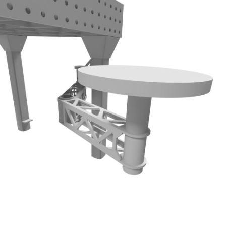 Сварочный 3D стол 2950х1450х150 8 мм (шаг 50х50)