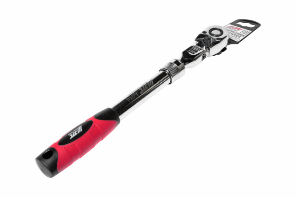 Ключ трещотка 1/2" 72 зуба 345-495мм шарнирный телескопический JTC