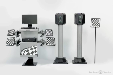 Мобильный стенд сход-развал 3D для грузовых автомобилей 7204 HT MC4