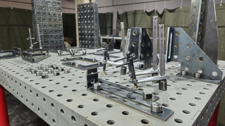 Сварочный 3D стол 2950х1450х150 8 мм (шаг 50х50)