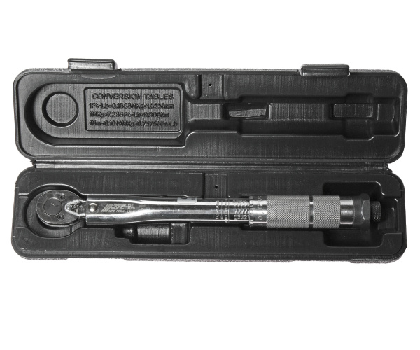 Ключ динамометрический 1/4" 2-24Нм 275мм JTC