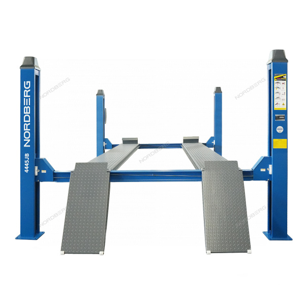 Подъемник четырехстоечный 4.5 т, с ручной траверсой 3 т N433, 380 В 4445J_MB(M)-N433