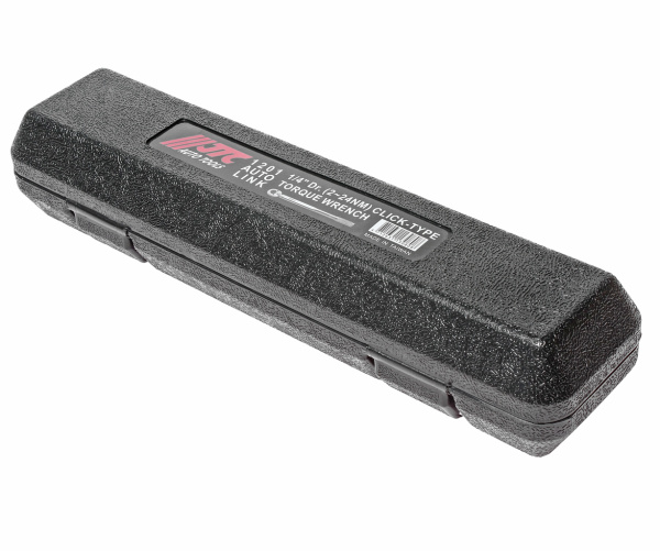 Ключ динамометрический 1/4" 2-24Нм 275мм JTC