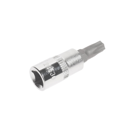 Бита-головка 1/4" TORX T30Hх37ммс отверстием JTC