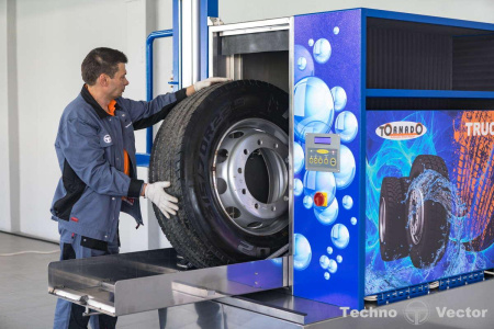 Автоматическая мойка колес Торнадо-Truck