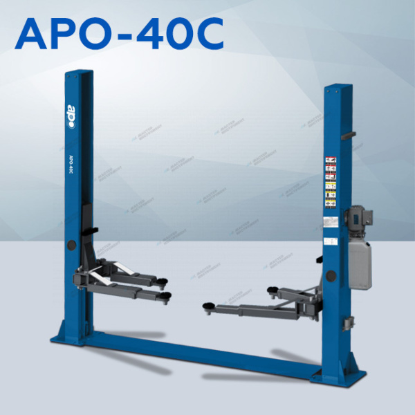 Подъемник двухстоечный 4 т, нижняя синхронизация, H=2,8 м, APO-40C