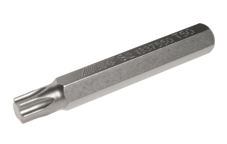 Бита TORX Т50х75мм 10мм удлиненная S2 JTC