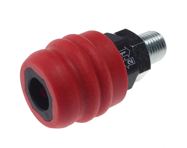 Переходник для компрессора M1/4" быстросъемный наружная резьба двухрежимный JTC