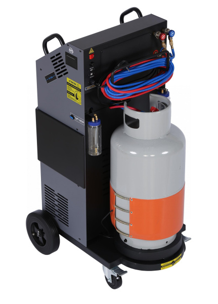 Установка автомат для заправки кондиционеров автобусов с ручным впрыском масла NF39