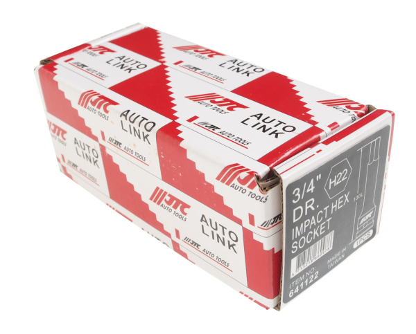 Головка торцевая 3/4" HEX H22 100мм ударная JTC