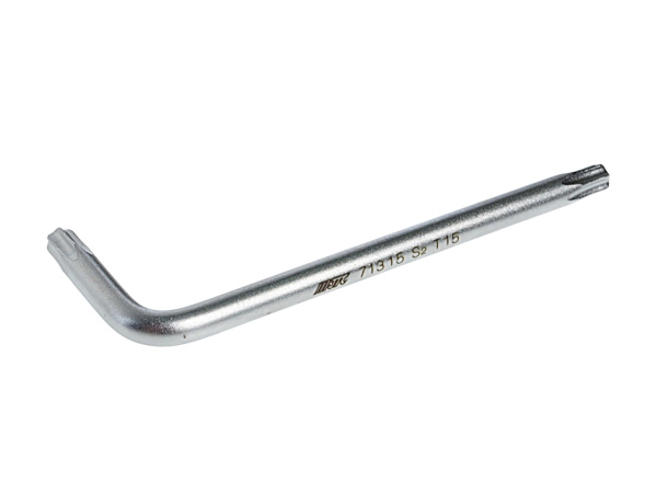 Ключ TORX Г-образный T15 L=54мм JTC
