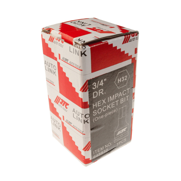 Бита-головка 3/4" HEX H32х88мм ударная JTC