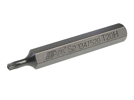Бита TORX Т20Hх75мм 10мм удлиненная JTC