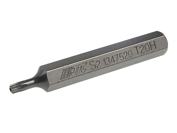 Бита TORX Т20Hх75мм 10мм удлиненная JTC