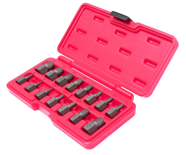 Набор экстракторов 1/8"-1/2" 3-14мм 15 предметов в кейсе JTC-4639